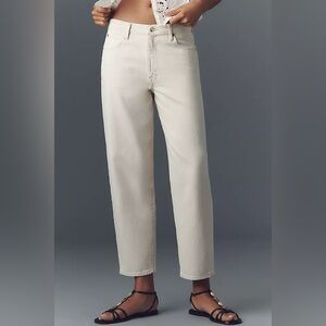 Frame Denim The Candle Mid‎ Rise Tapered Leg Jeans in Butter Size 29